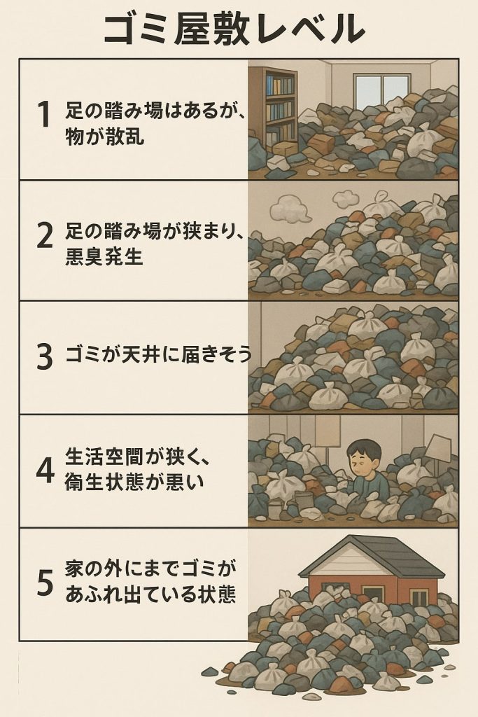 ゴミ屋敷レベル