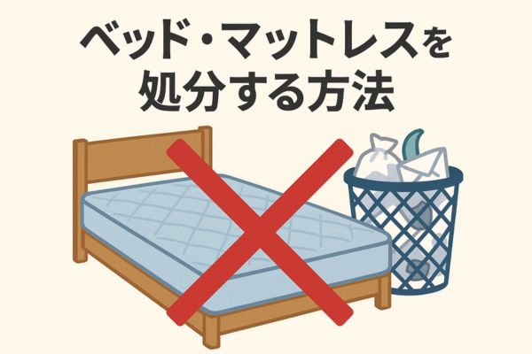 名古屋市でベッド・マットレスを処分する方法【費用・手続きも徹底解説】
