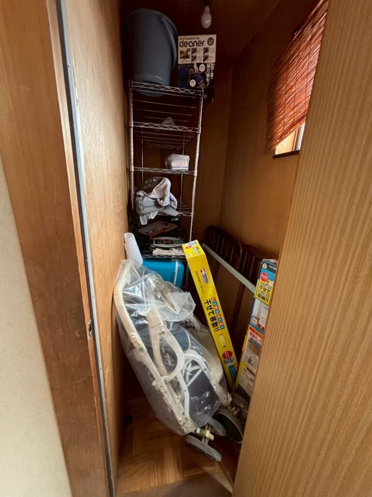 名古屋市で粗大ごみの処分を不用品回収業者に依頼した時の事例②before