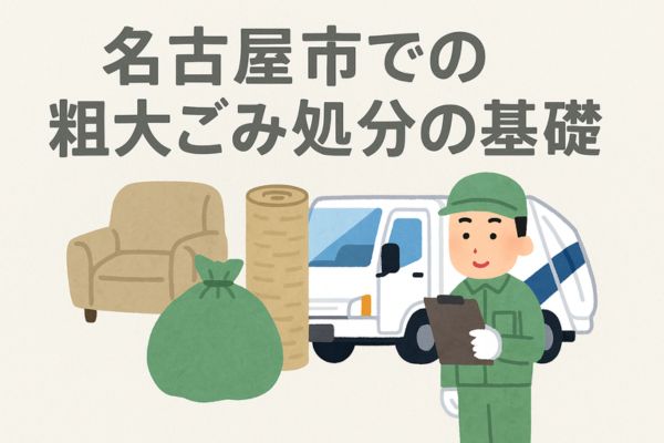名古屋市での粗大ごみ処分の基礎知識