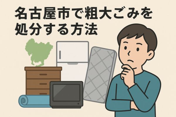 名古屋市で粗大ごみを処分する方法