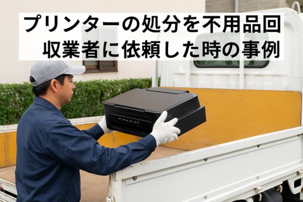 プリンターの処分を不用品回収業者に依頼した時の事例