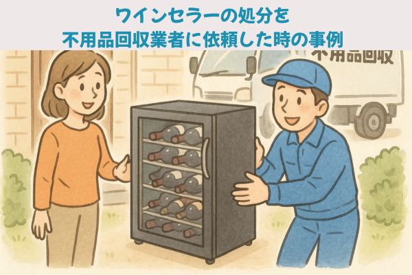 ワインセラーの処分を不用品回収業者に依頼した時の事例