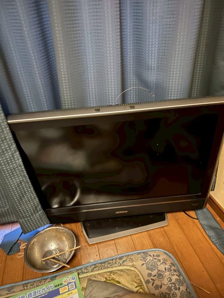 名古屋市で家テレビを処分した事例before