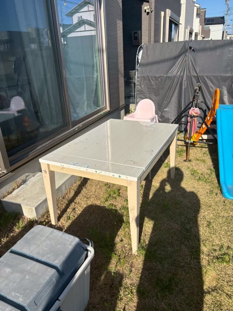 名古屋市でテーブルを処分した事例before②
