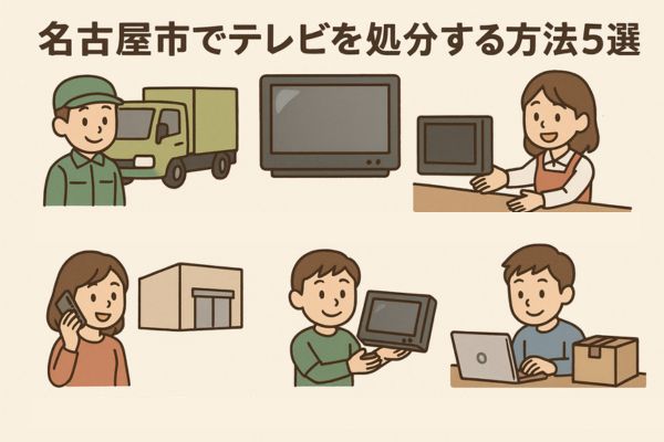 名古屋市でテレビを処分する方法5選
