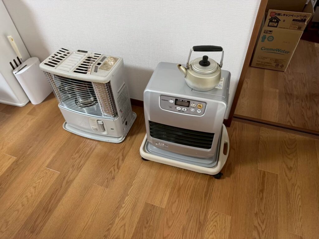 ガスストーブの処分を不用品回収業者に依頼した時の事例before