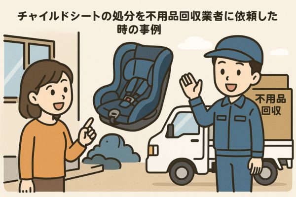 チャイルドシートの処分を不用品回収業者に依頼した時の事例