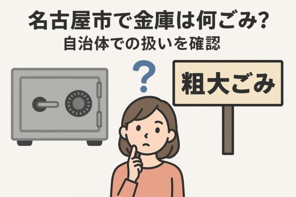 名古屋市で金庫は何ごみ？自治体での扱いを確認