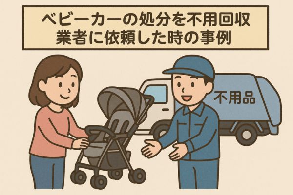 ベビーカーの処分を不用品回収業者に依頼した時の事例