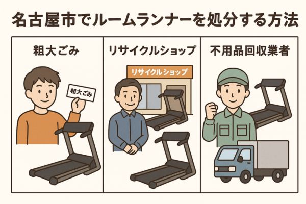 名古屋市でルームランナーを処分する方法3選