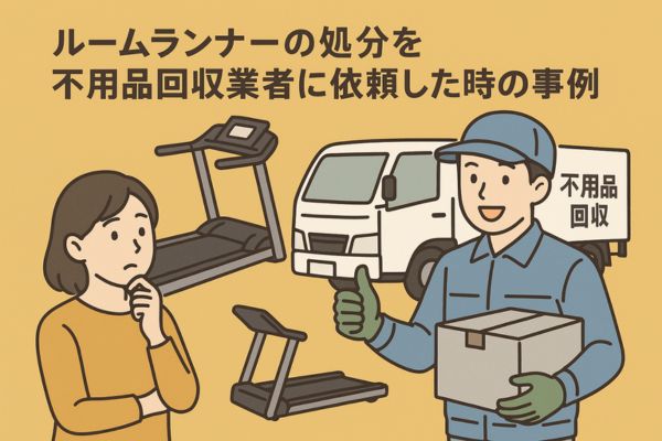ルームランナーの処分を不用品回収業者に依頼した時の事例