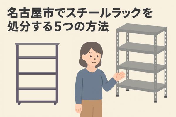名古屋市でスチールラックを処分する5つの方法